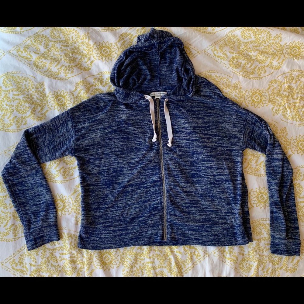 American Eagle Blue Zip Up